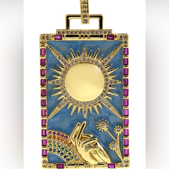 🖤 Stunning 18k Gold & Enamel Tarot Charms 🖤 - Picture 3 of 5